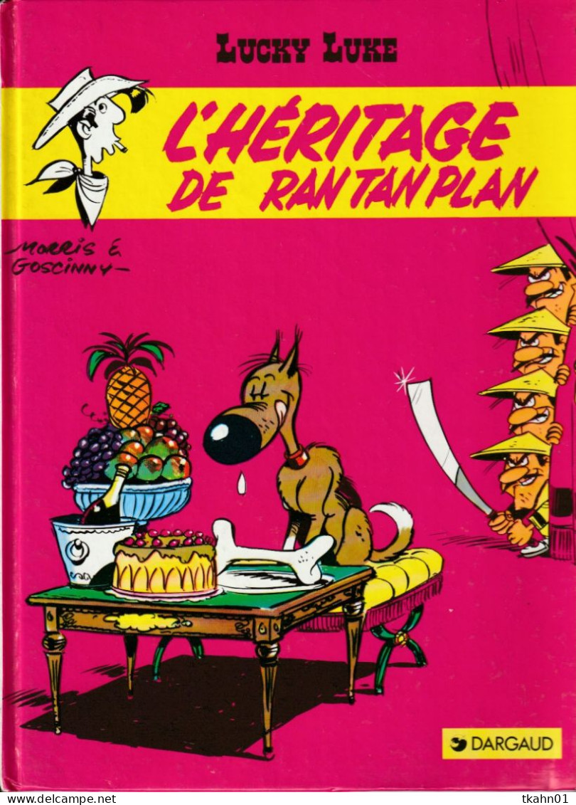 LUCKY-LUKE " L'HERITAGE DE RAN TAN PLAN " DARGAUD DE 1998 - Lucky Luke