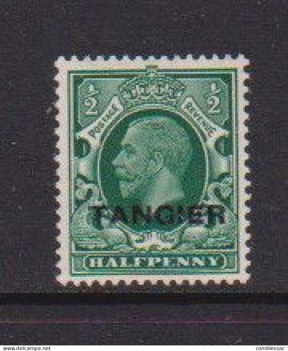 MOROCCO  AGENCIES  TANGIER    1934    1/2d  Green    MH - Postämter In Marokko/Tanger (...-1958)
