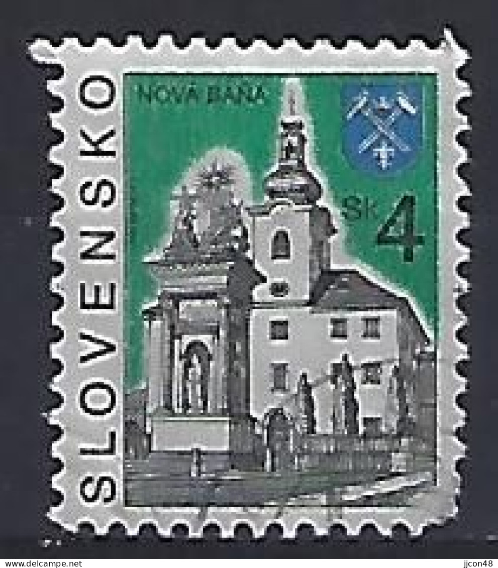 Slovakia 1995  Cities; Nova Bana (o) Mi.231 - Usati