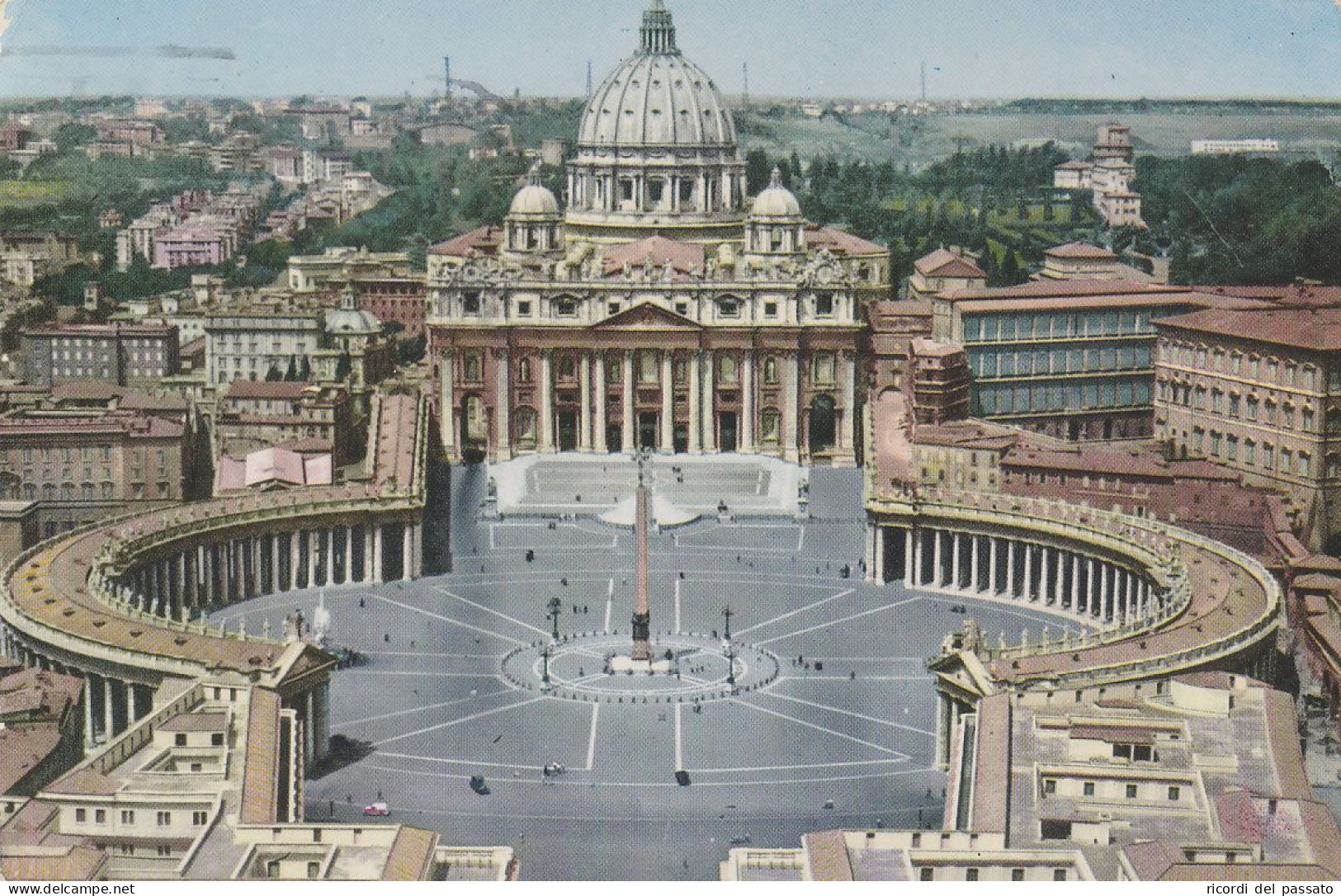 Cartolina Roma - Basilica Di S.pietro - San Pietro