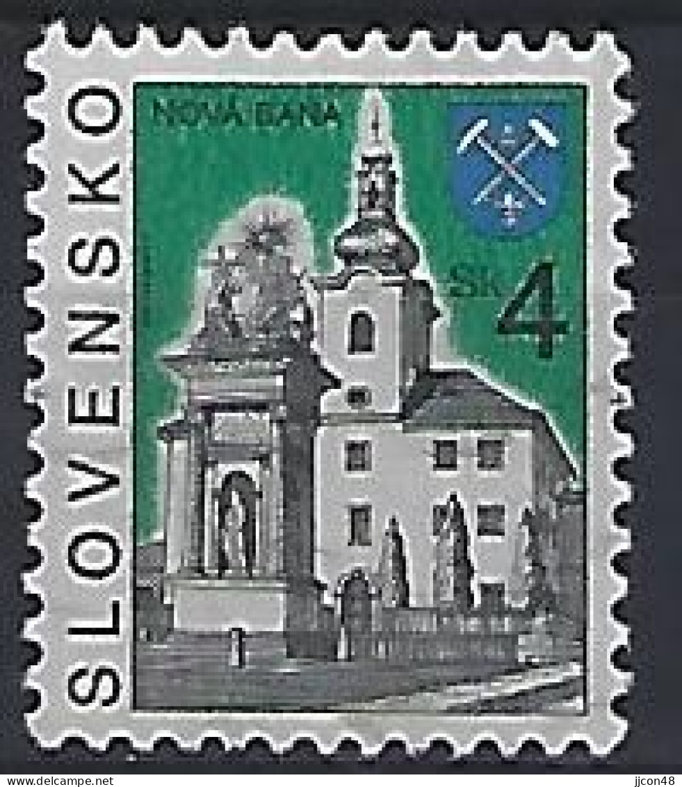 Slovakia 1995  Cities; Nova Bana (o) Mi.231 - Gebraucht