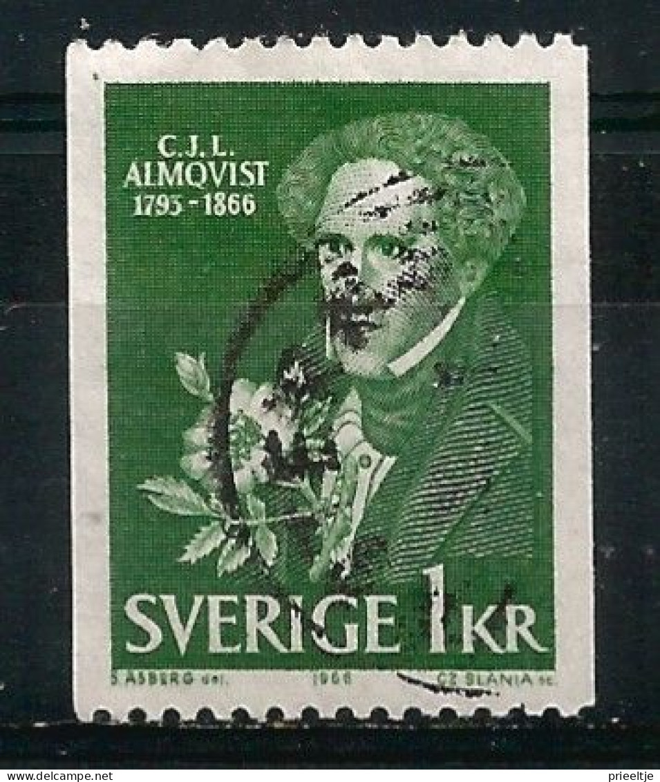 Sweden 1966 C.J.L. Almqvist Y.T. 545 (0) - Usati