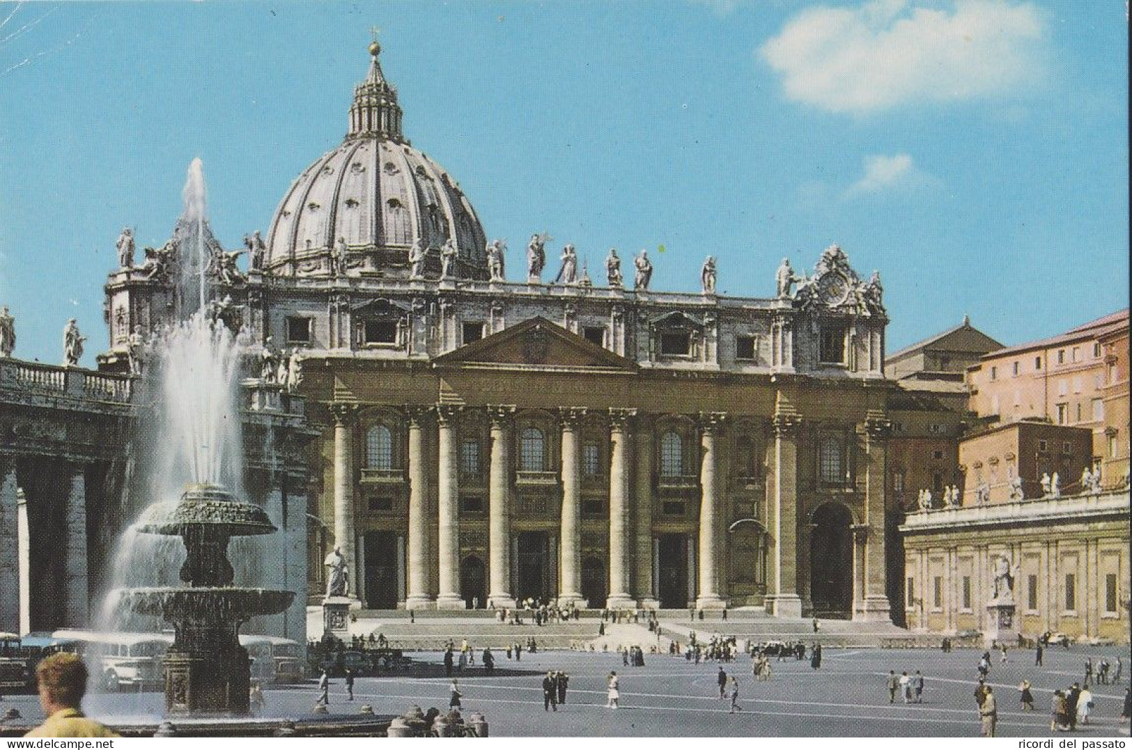 Cartolina Roma - Piazza S.pietro - San Pietro