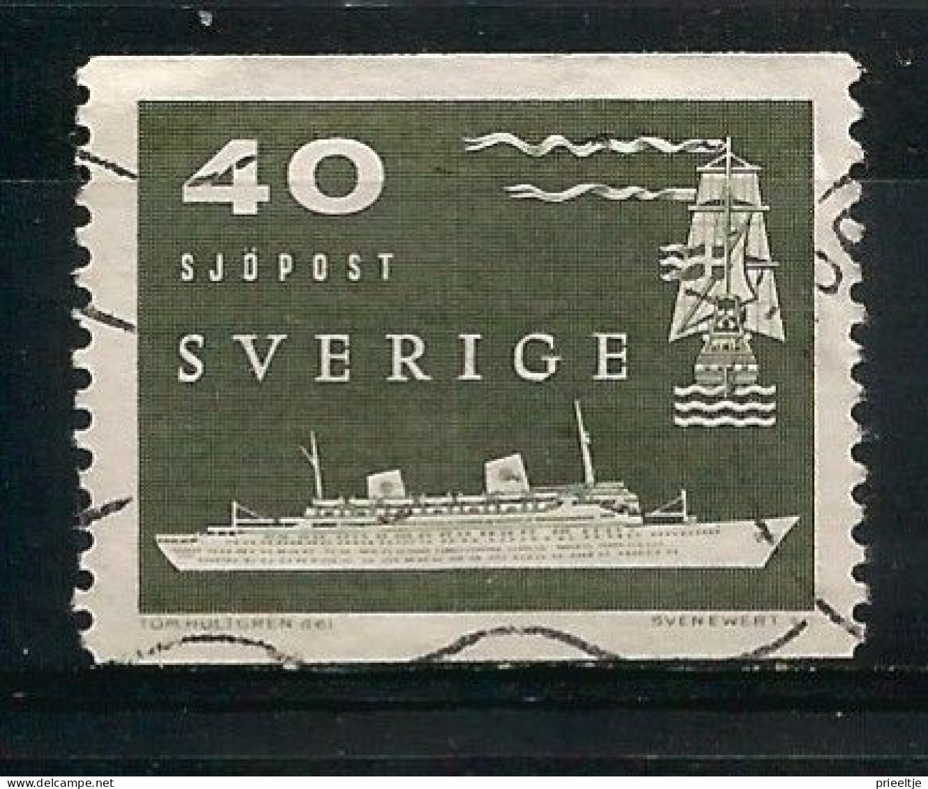 Sweden 1958 Maritime Post Y.T. 428 (0) - Oblitérés