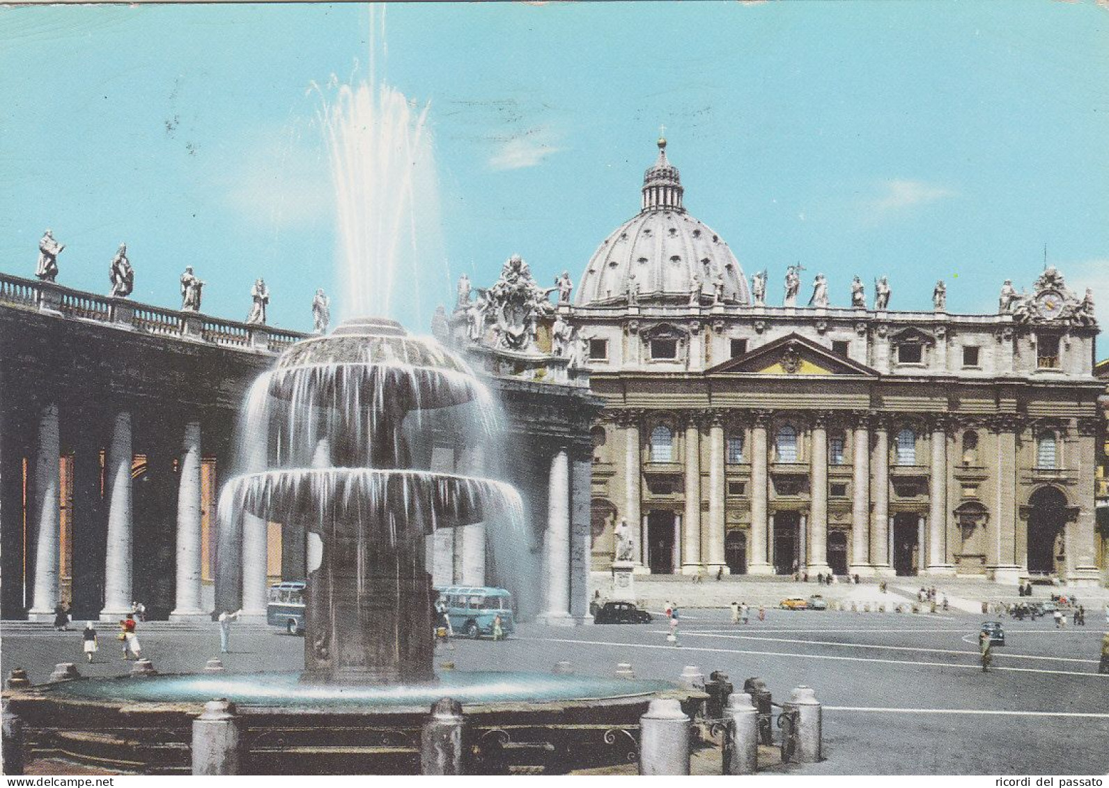 Cartolina Roma - Piazza S.pietro - San Pietro