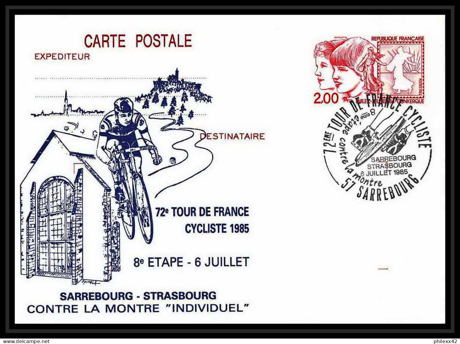 0485 France Entier postal Stationery 2308 philexjeune 84 Belle COLLECTION 8 Cartes Différentes