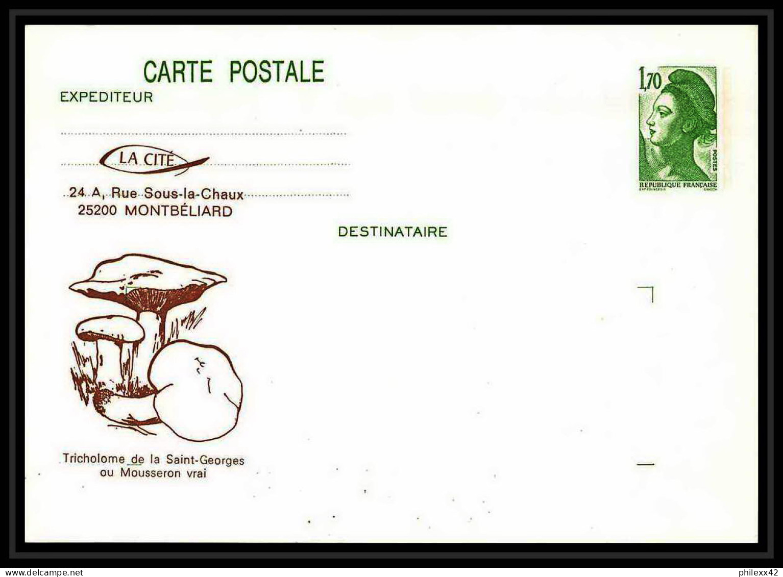 0700 France Entier Postal Stationery Prêt-à-Poster 7 LOT Entiers Postaux AU Type Liberté - Lots Et Collections : Entiers Et PAP