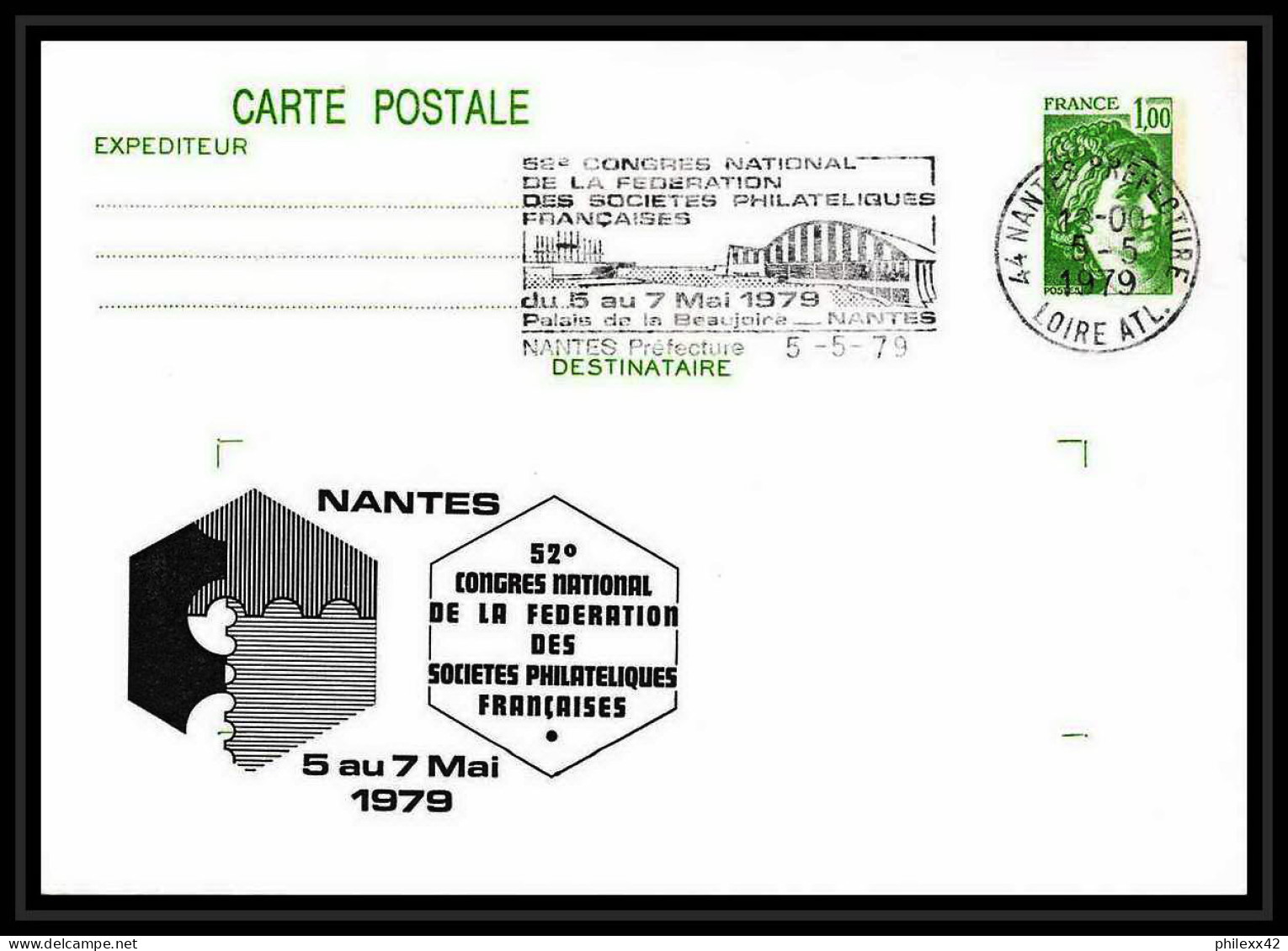 0701 France Entier postal Stationery Prêt-à-Poster LOT 11 ENTIERS POSTAUX AU Type sabine