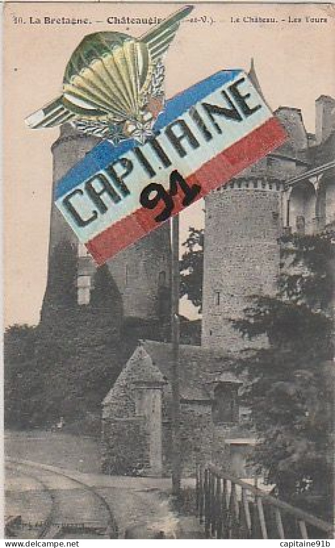 CPA CHATEAUGIRON ILLE ET VILAINE LE CHATEAU LES TOURS - Châteaugiron