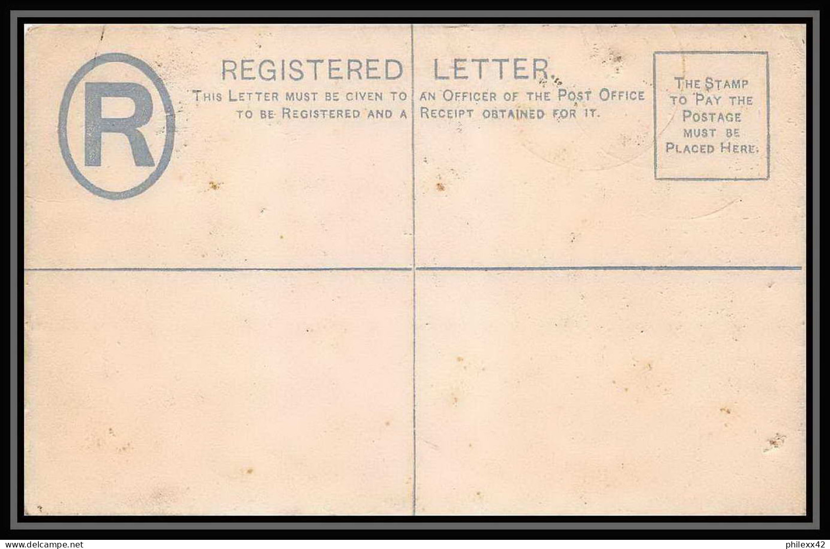 2583/ Chypre (Cyprus) Entier Stationery Enveloppe (cover) Registered N°3  - Zypern (...-1960)