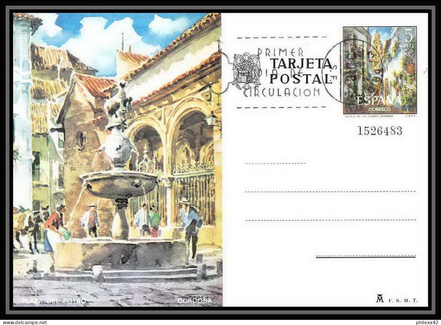 2626/ Espagne (spain) Entier Stationery Carte Postale (postcard) Cordoba  - 1931-....