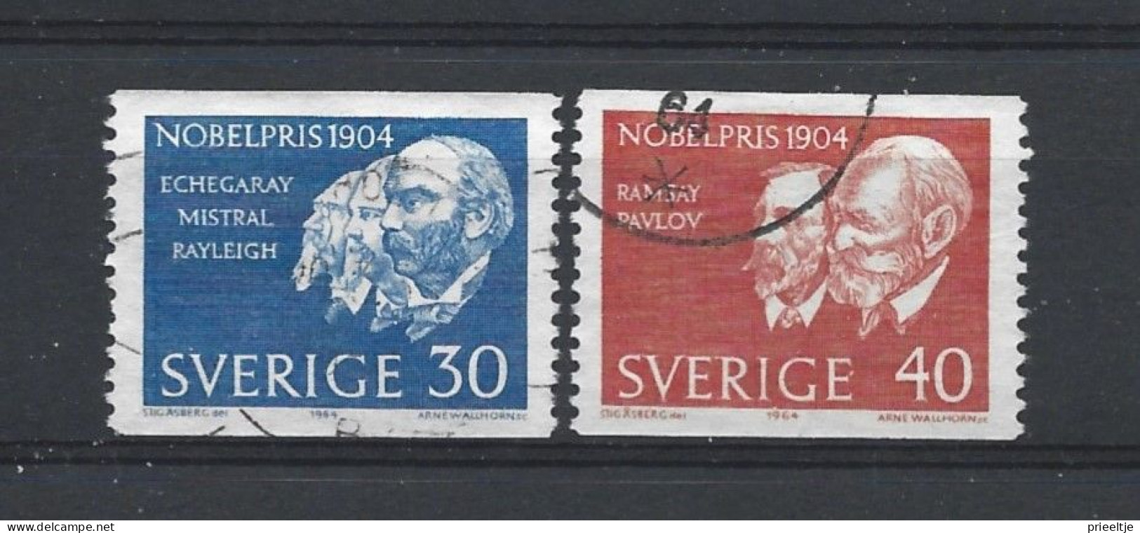 Sweden 1964 Nobel Prize Y.T. 518/519 (0) - Usati