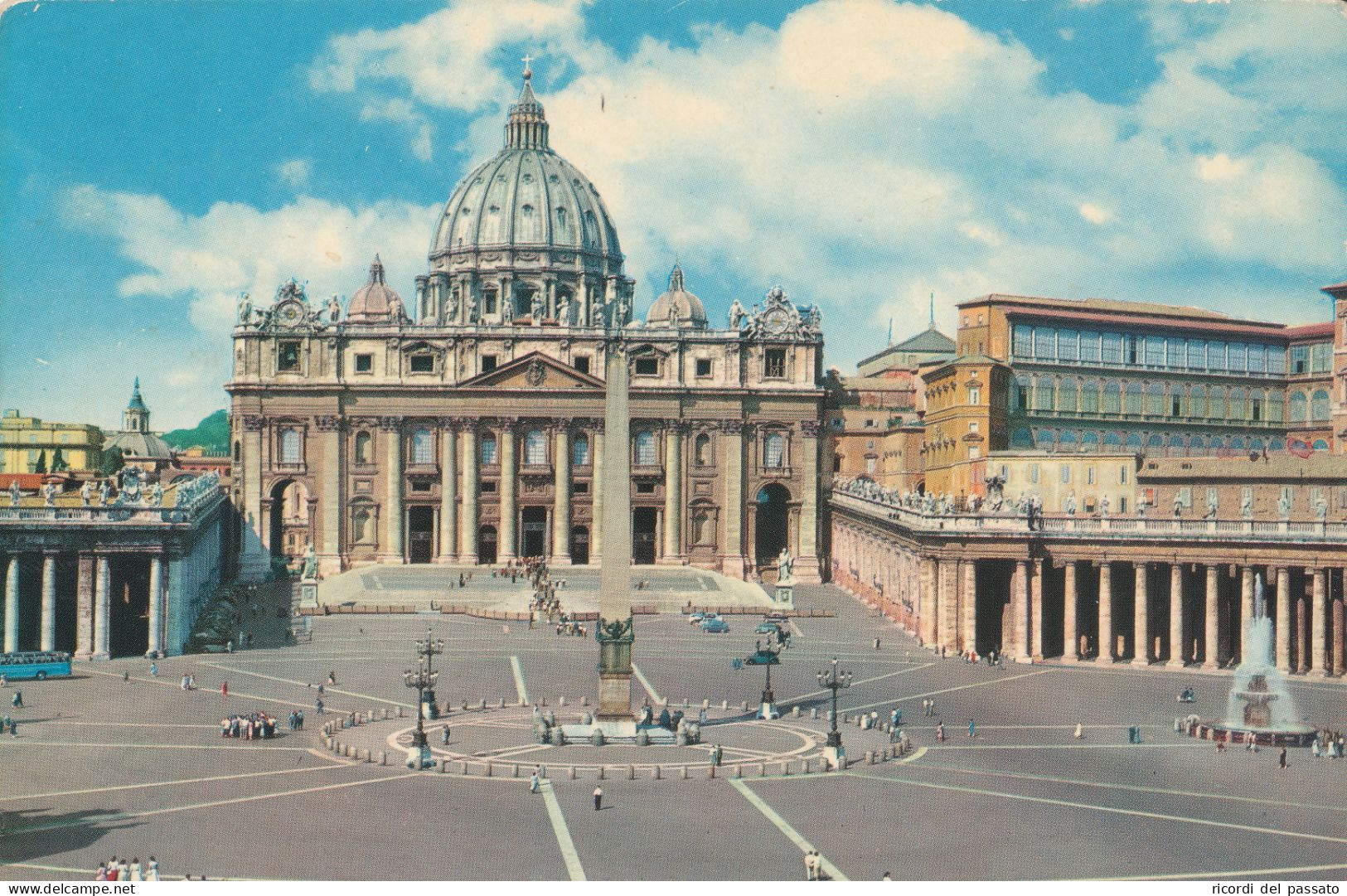 Cartolina Roma - Basilica Di S.pietro - San Pietro