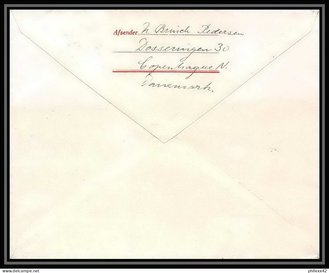 3168/ Danemark (Denmark) Entier Stationery Enveloppe (cover) LUFTPOST Par Avion 1920 Pour Zurich Suisse (Swiss) Aviation - Interi Postali