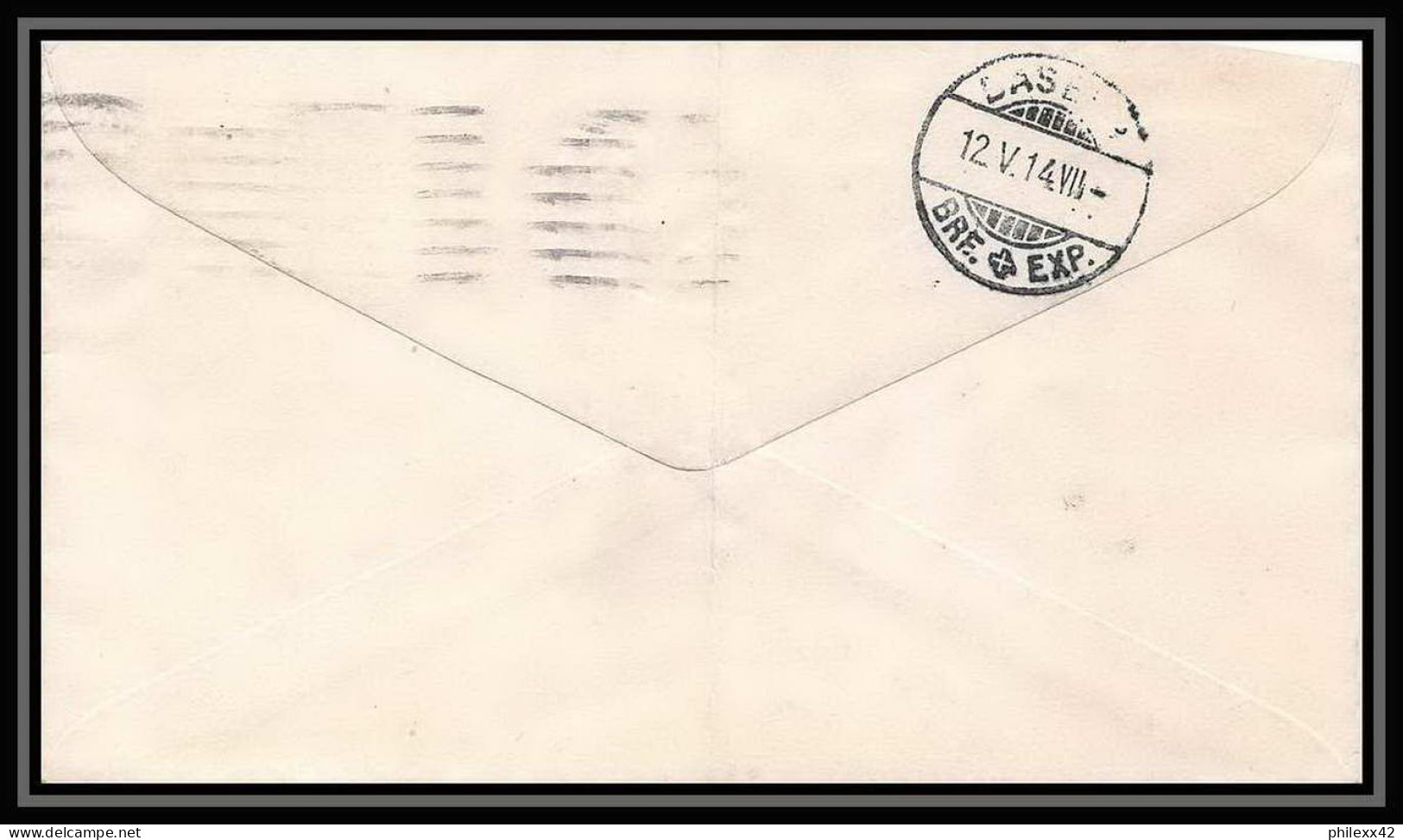 3339/ USA Entier Stationery Enveloppe (cover) 1914 Pour Bale Suisse (Swiss) - 1901-20