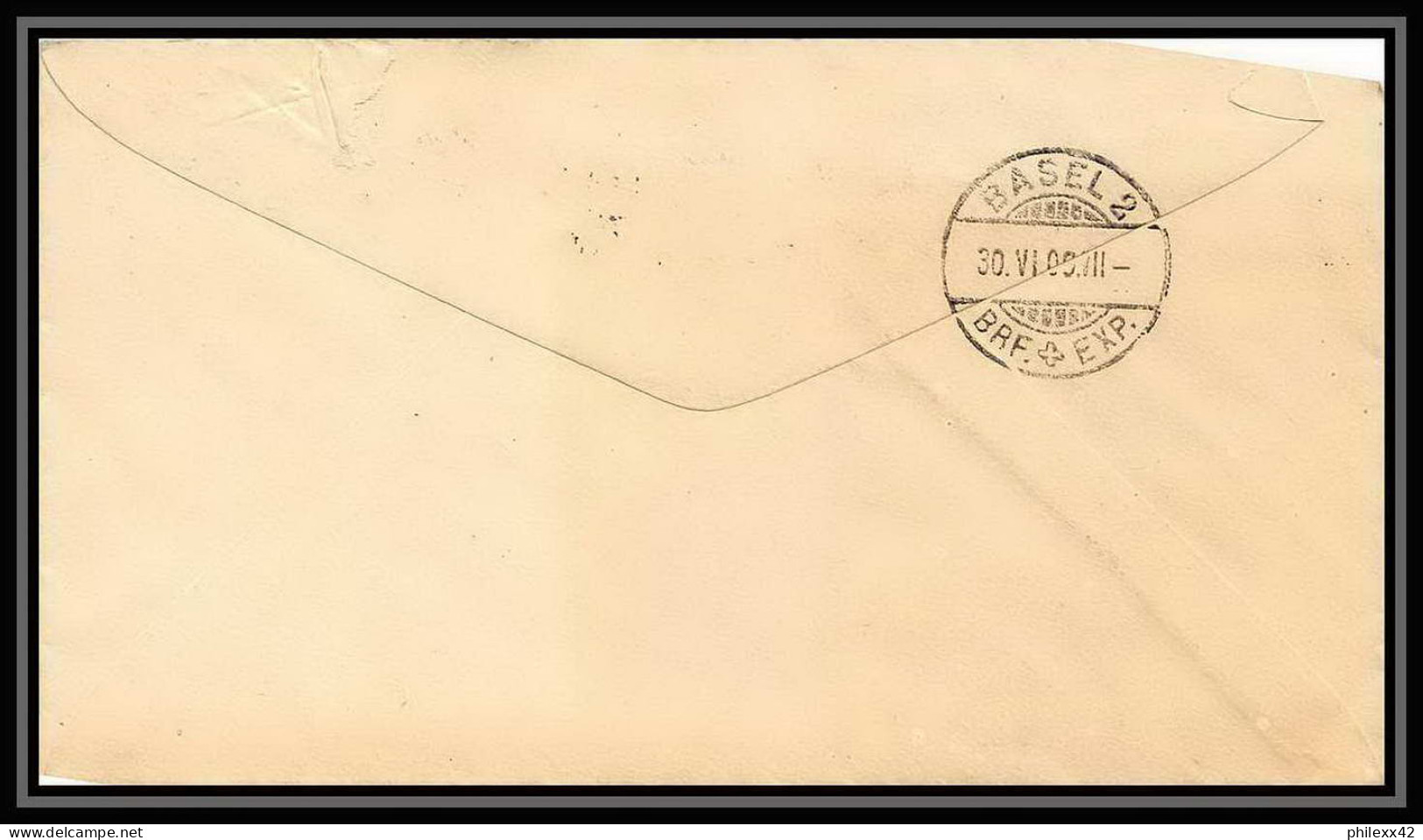3342/ USA Entier Stationery Enveloppe (cover) 1909 Pour Bale Suisse (Swiss) Repiquage Hallgarden New York - 1901-20