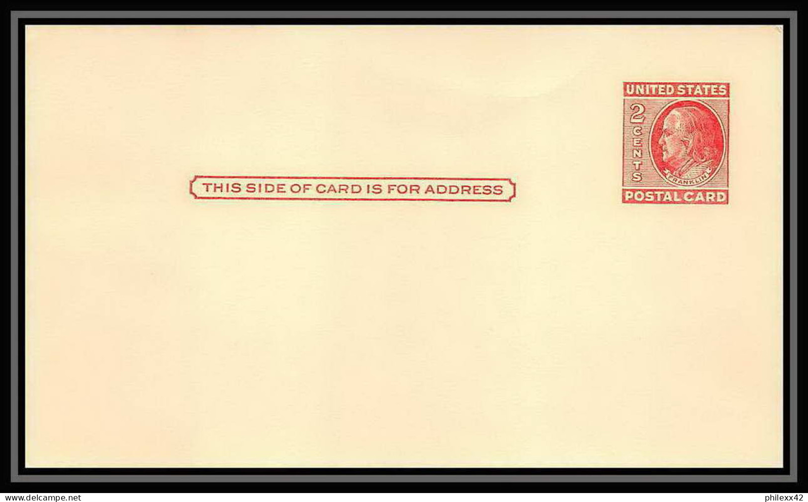 3357/ USA Entier Stationery Carte Postale (postcard) Franklin Neuf (mint) Tb - 1901-20