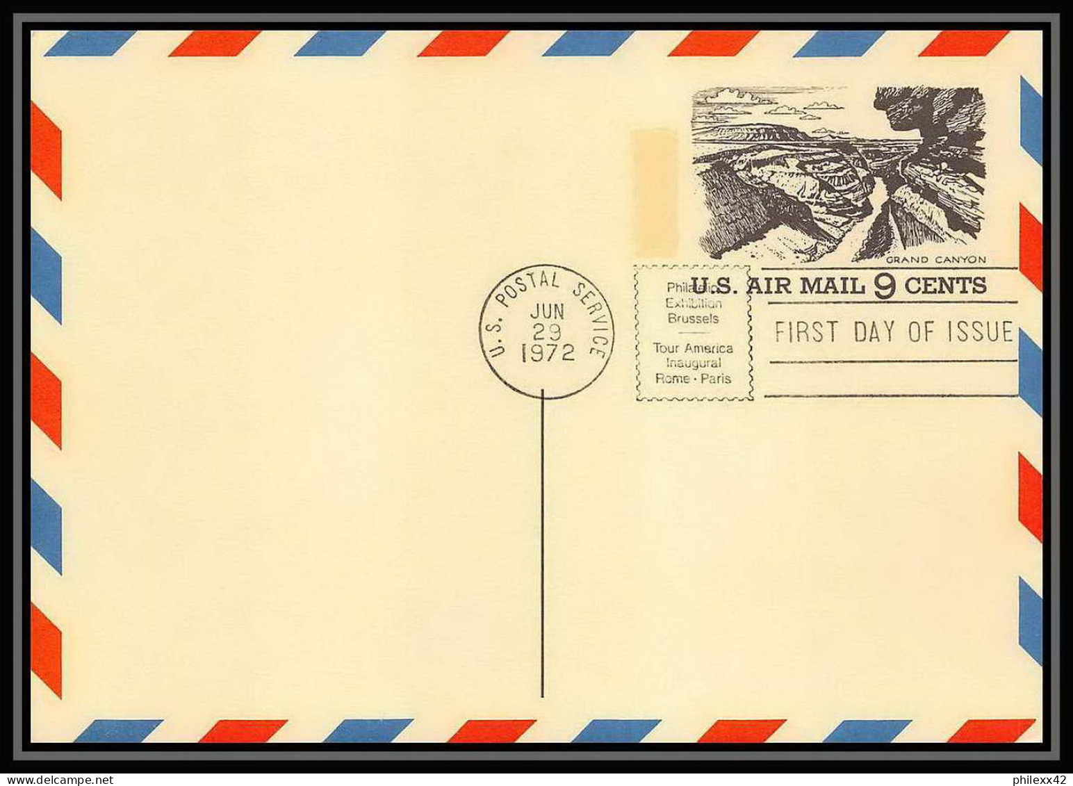 3374/ USA Entier Stationery Carte Postale (postcard) Tourism 72 Grand Canyon - 1961-80