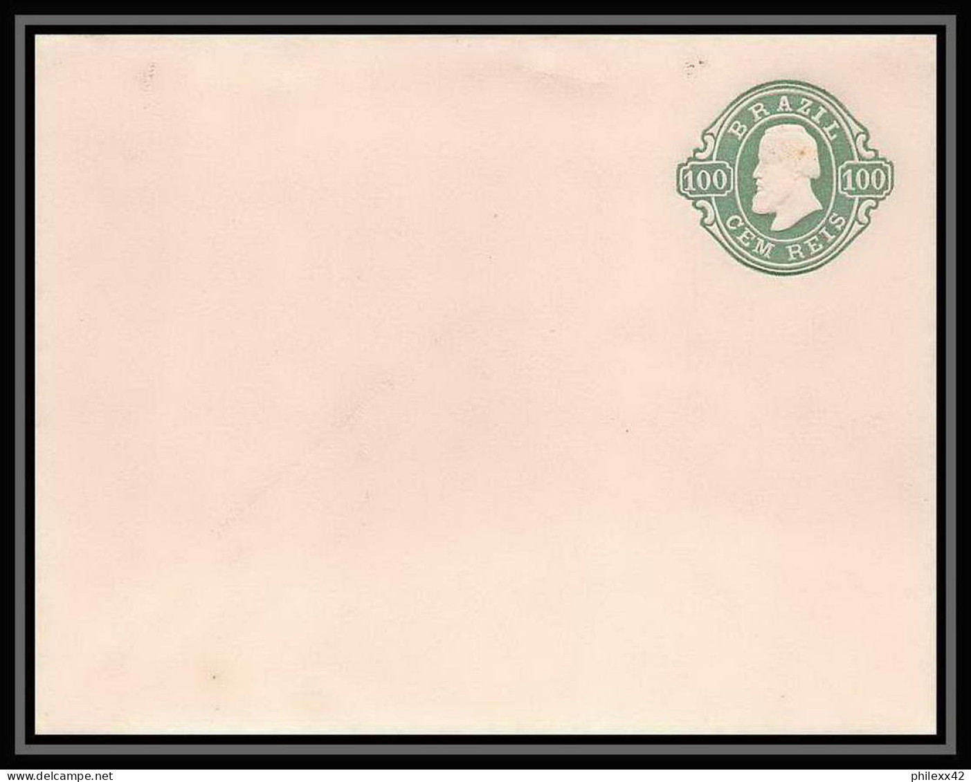 4023/ Brésil (brazil) Entier Stationery Enveloppe (cover) N°1 Neuf (mint) 1867 - Entiers Postaux
