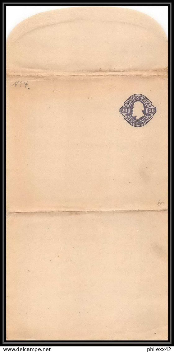 4025/ Brésil (brazil) Entier Stationery Bande Pour Journal Newspapers Wrapper N°1 Neuf (mint) 1889 - Ganzsachen