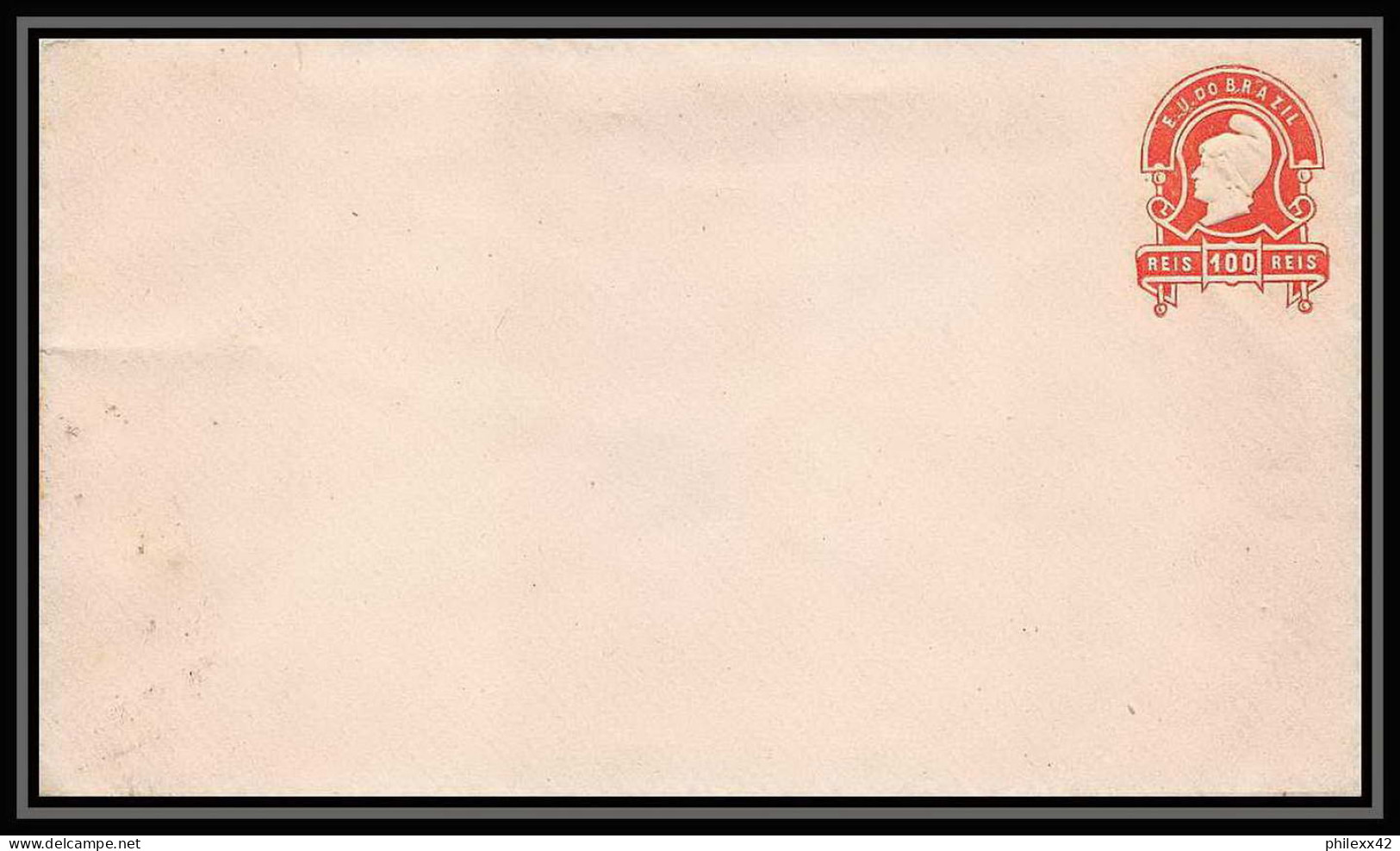 4045/ Brésil (brazil) Entier Stationery Enveloppe (cover) N°8 Neuf (mint) - Postwaardestukken