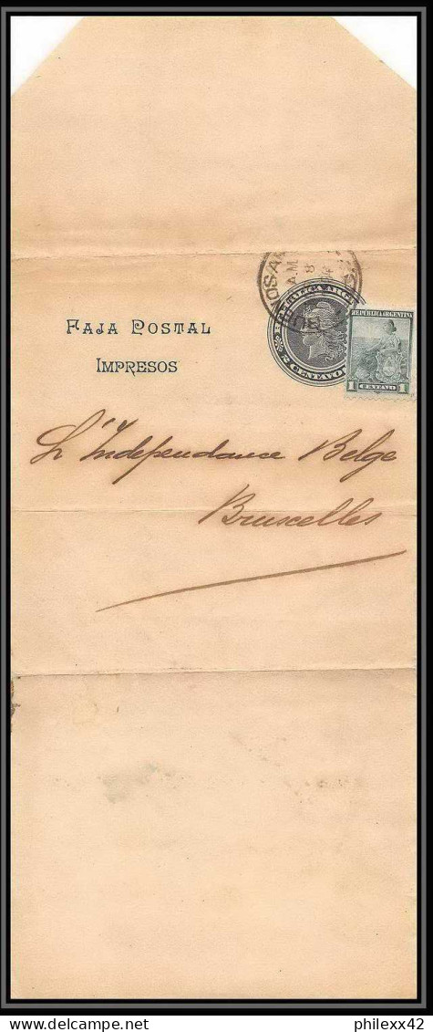 4106/ Argentine (Argentina) Entier Stationery Bande Pour Journal Newspapers Wrapper N°31 - Ganzsachen