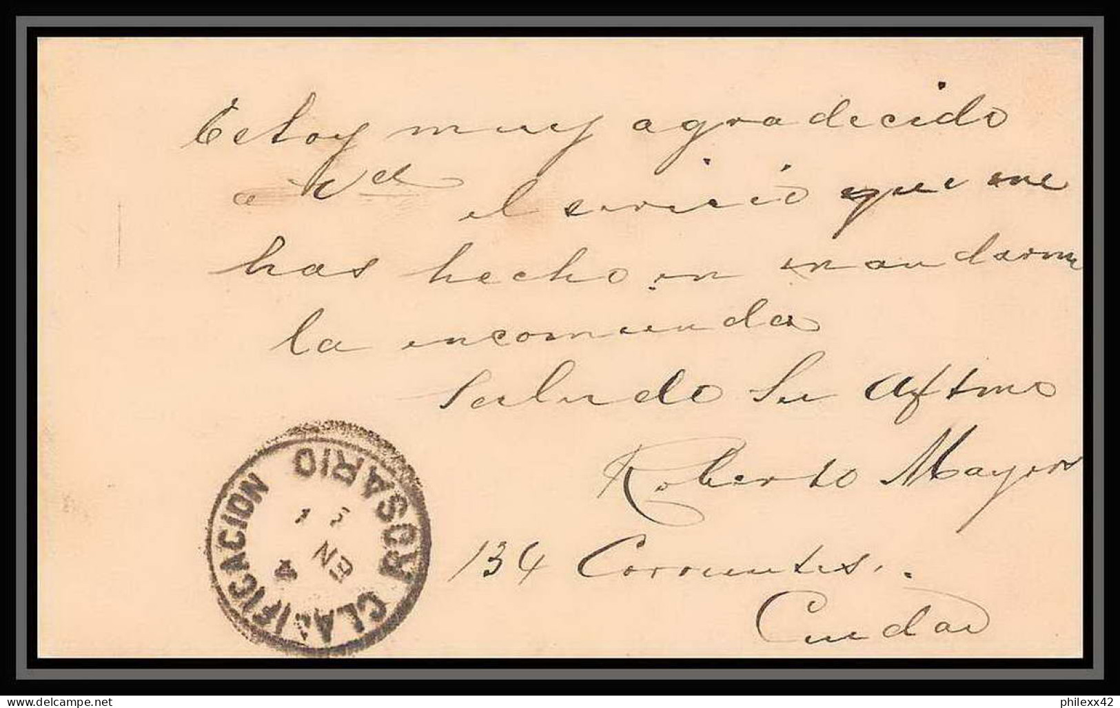 4178/ Argentine (Argentina) Entier Stationery Carte Postale (postcard) N°13 - Postal Stationery