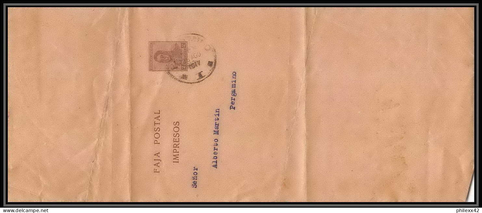 4196/ Argentine (Argentina) Entier Stationery Bande Pour Journal Newspapers Wrapper N°45 1917 - Enteros Postales