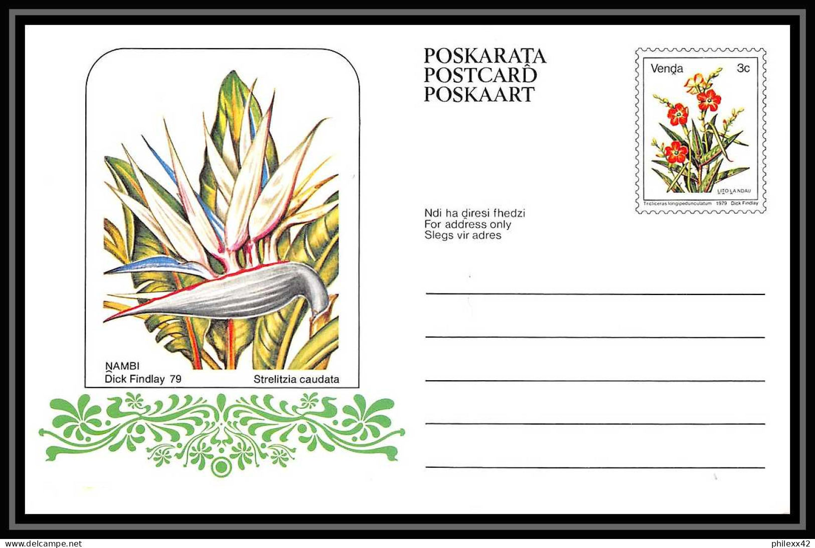4837 Lot De 9 Postcards Neuf Tb Carte Postale Venda Afrique Du Sud (RSA) Entier Postal Stationery - Storia Postale