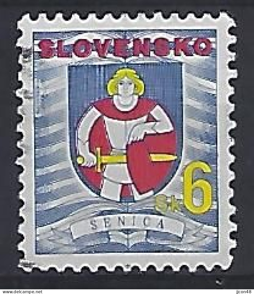 Slovakia 1996  Cities Arms; Senica (o) Mi.256 - Usados