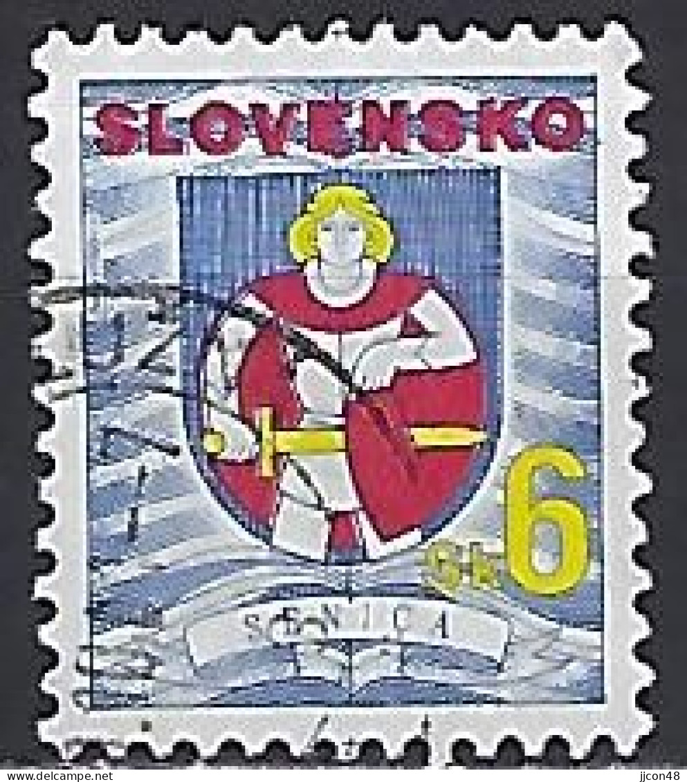 Slovakia 1996  Cities Arms; Senica (o) Mi.256 - Used Stamps