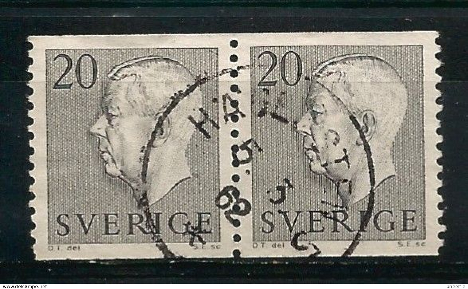 Sweden 1961 Definitif Y.T. Pair  462 (0) - Used Stamps