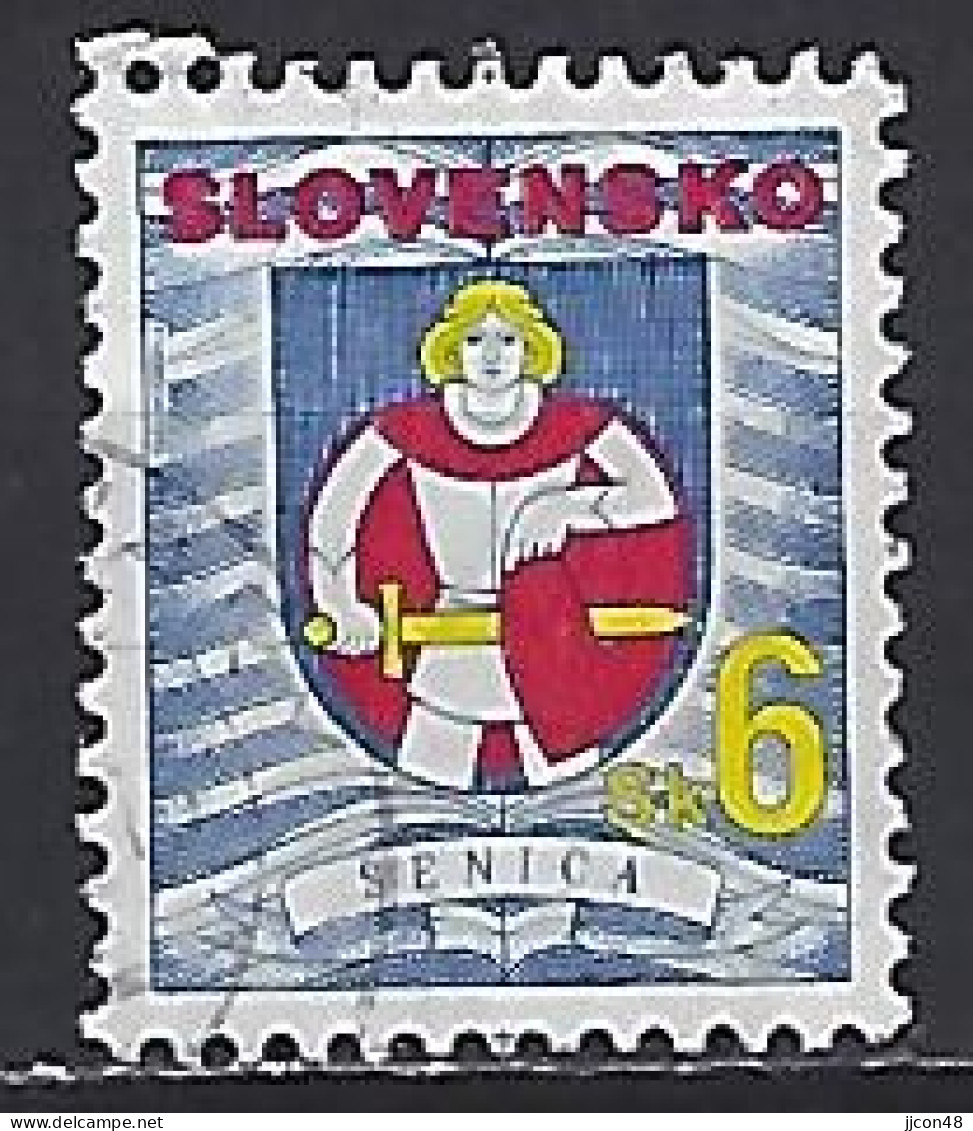 Slovakia 1996  Cities Arms; Senica (o) Mi.256 - Oblitérés