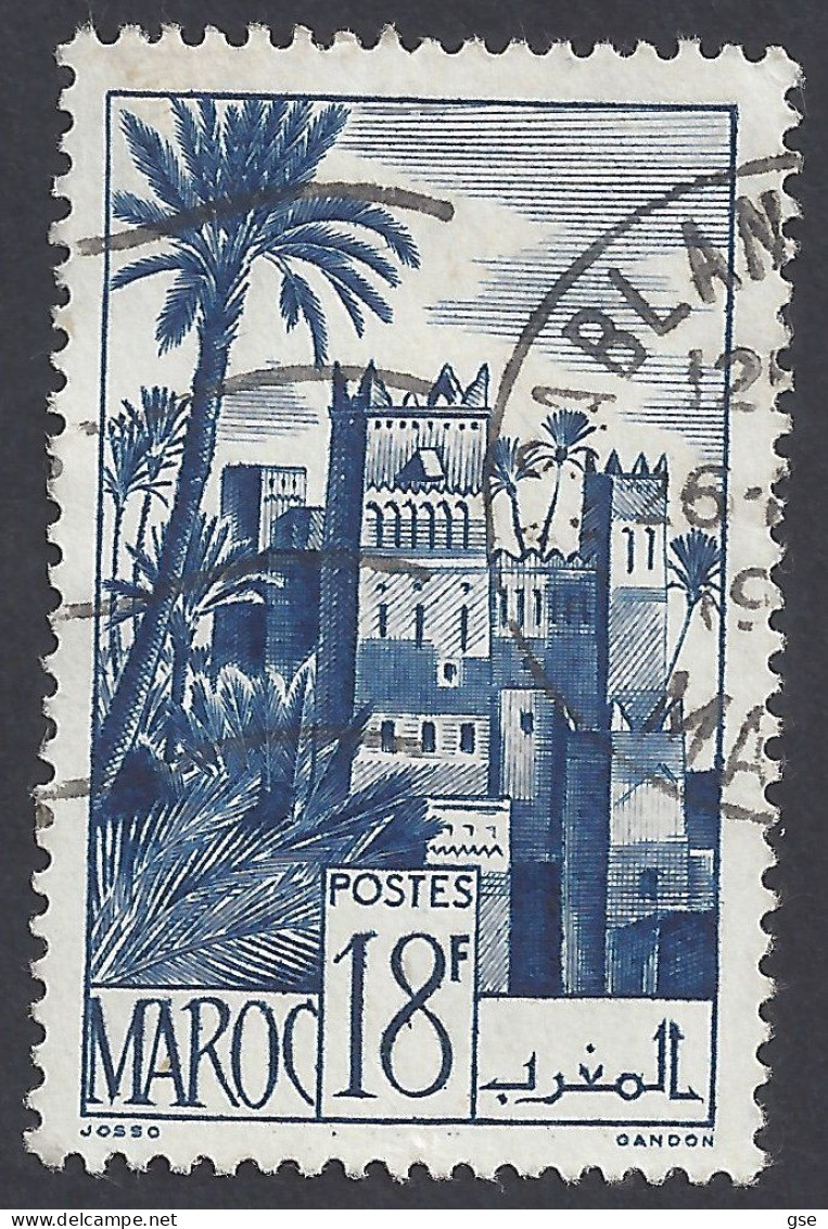 MAROCCO 1947 - Yvert 263° - Kasbah | - Used Stamps