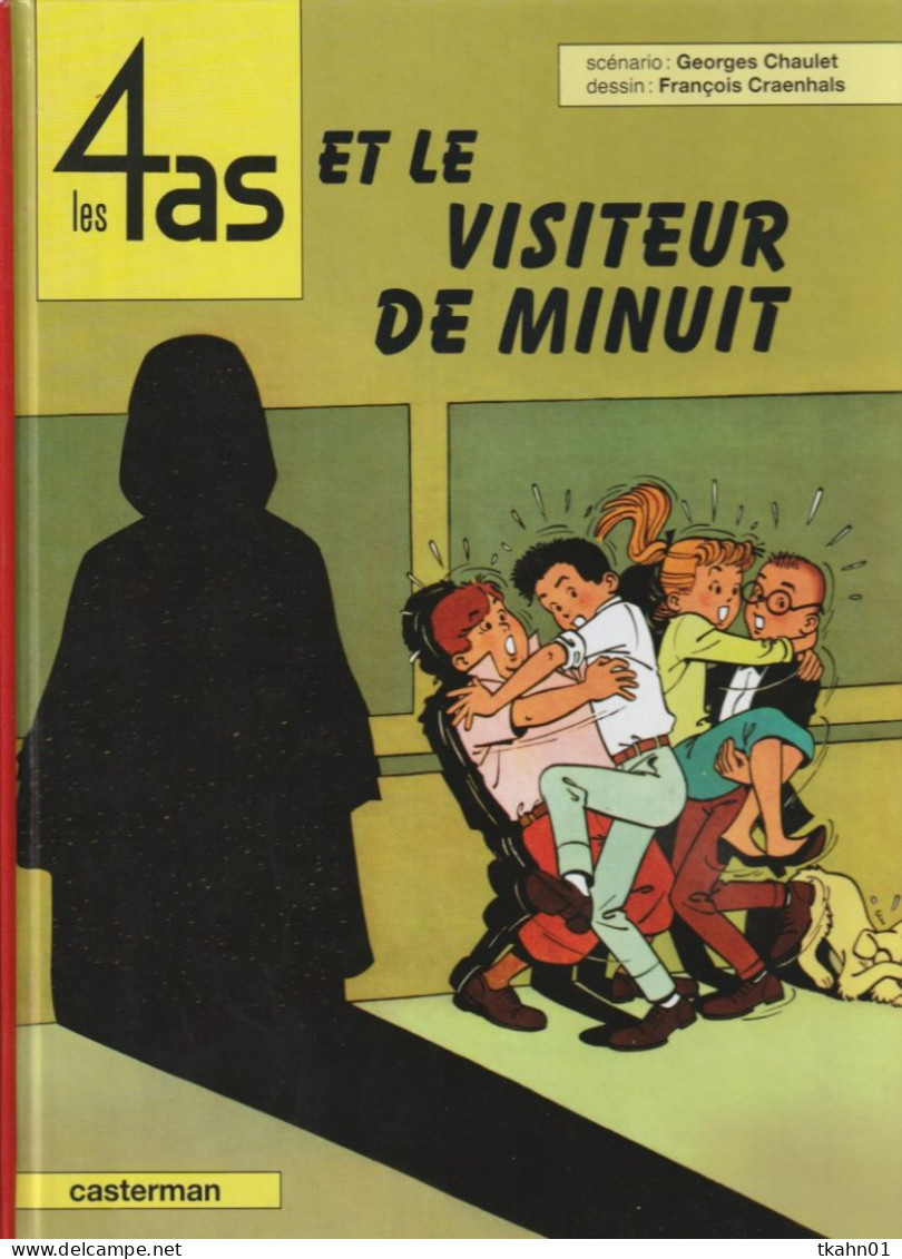 LES 4 AS   " ET LE VISITEUR DE MINUIT " CASTERMAN - 4 As, Les