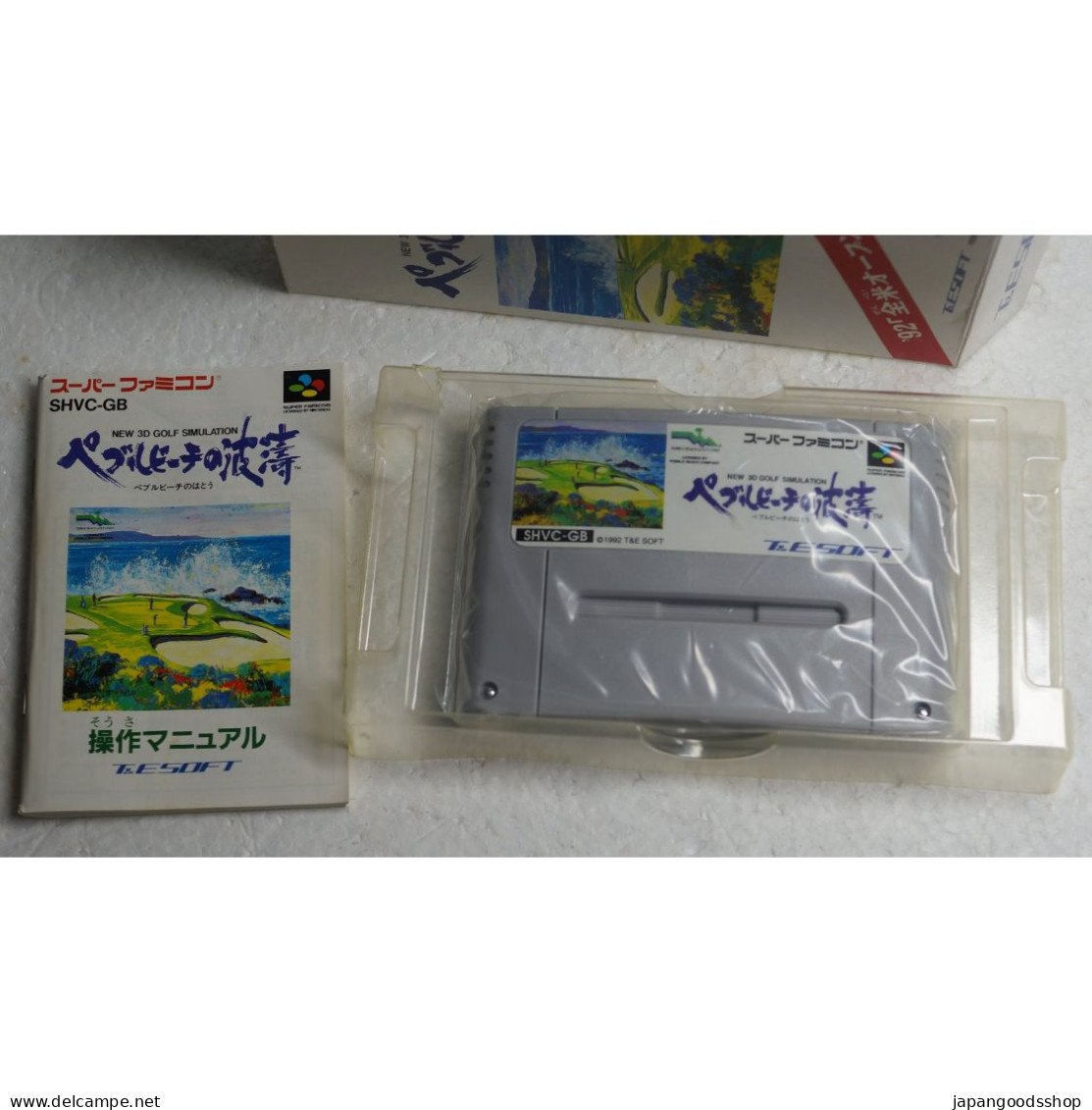 Super Famicom Pebble Beach Golf Links  SHVC-GB - Super Famicom