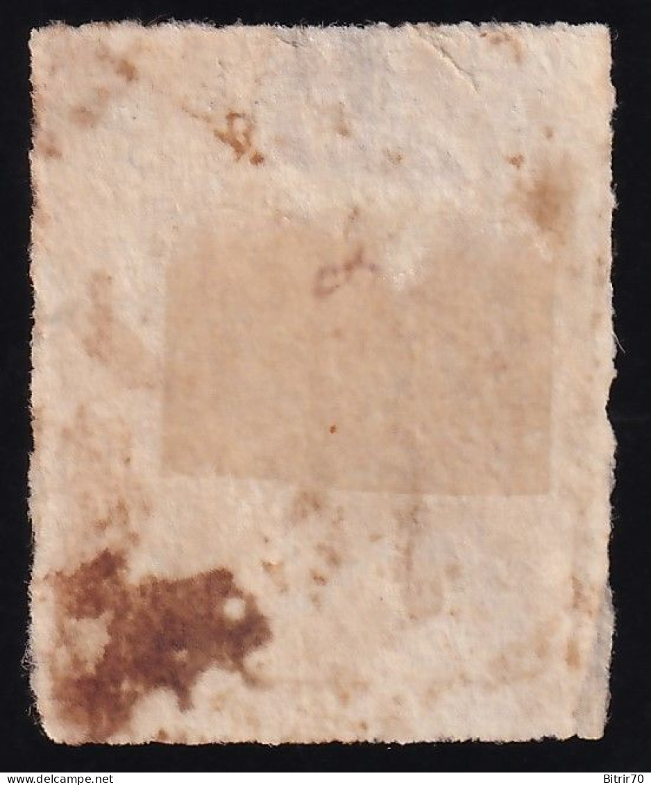 Estados Unidos, 1851-56, Scott. 10,  3 ¢  Org. Browm. - Used Stamps