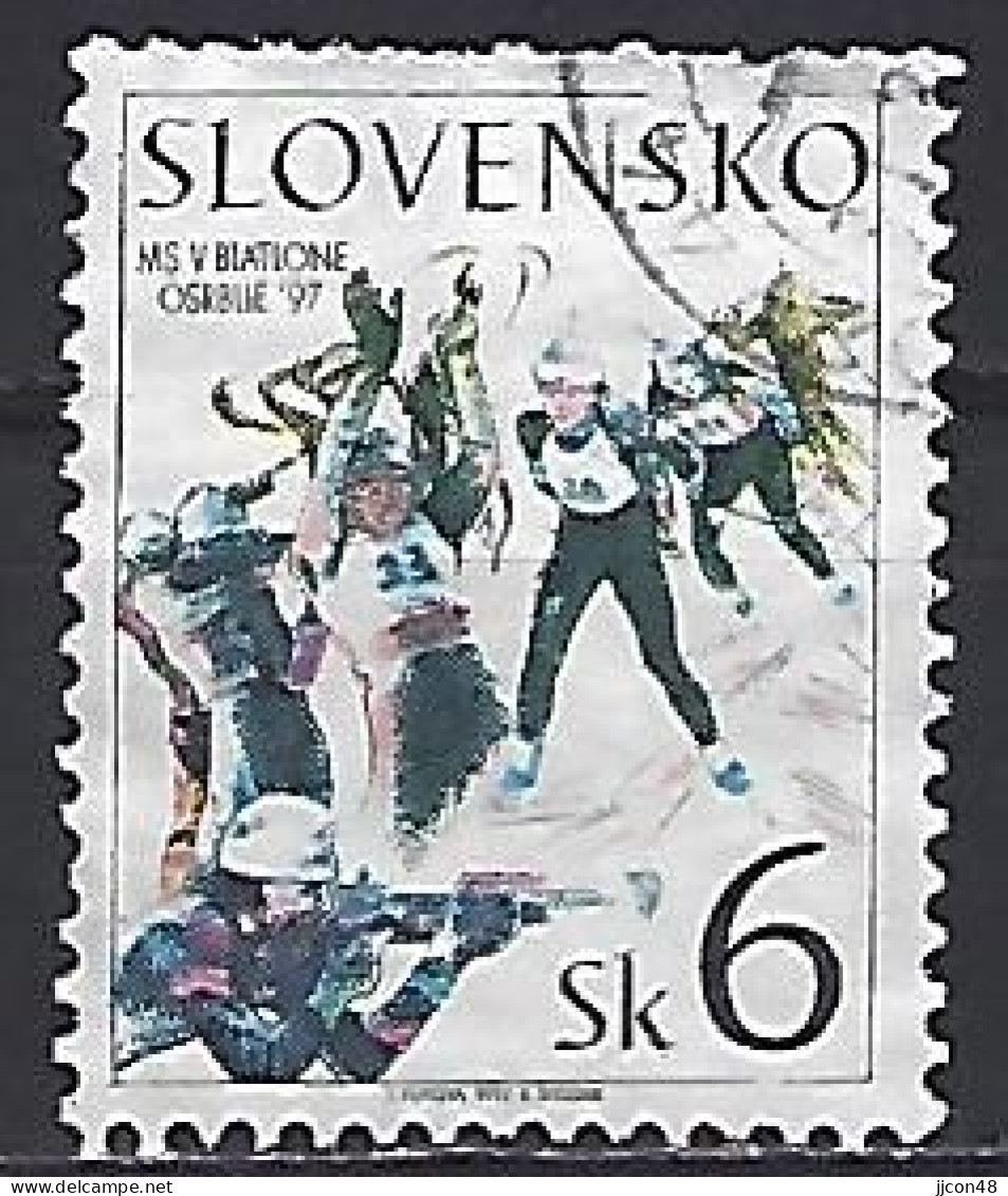 Slovakia 1997  Biathlon World Championships (o) Mi.273 - Oblitérés