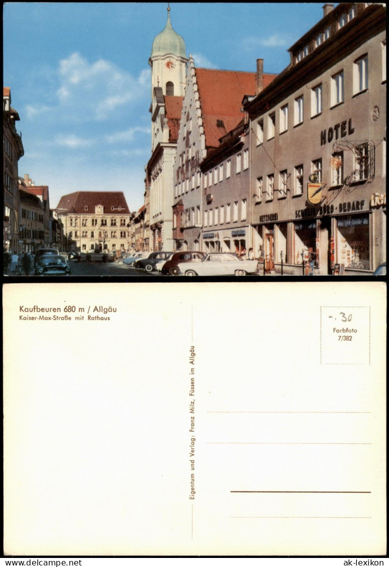 Ansichtskarte Kaufbeuren Kaiser Max-Straße 1978 - Kaufbeuren