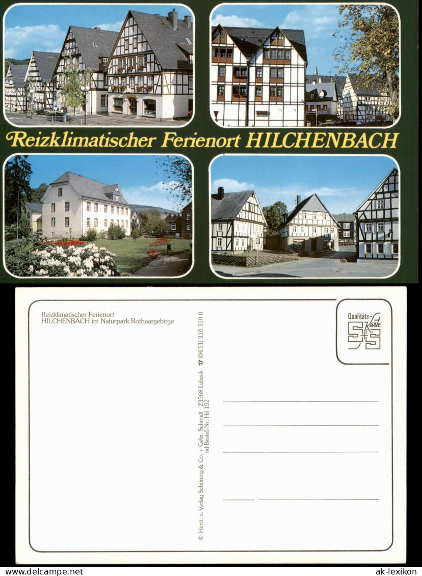 Ansichtskarte Hilchenbach Mehrbildkarte Mit 4 Häuser-/Ortsansichten 2000 - Hilchenbach