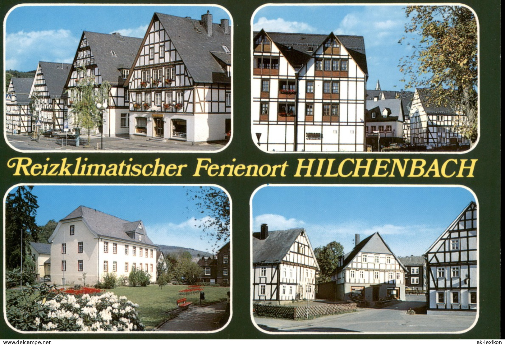 Ansichtskarte Hilchenbach Mehrbildkarte Mit 4 Häuser-/Ortsansichten 2000 - Hilchenbach