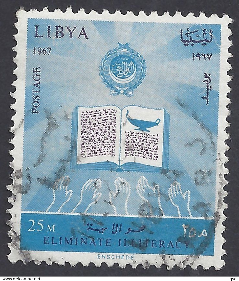 LIBIA 1967 - Yvert 314° - Analfabetismo | - Libye