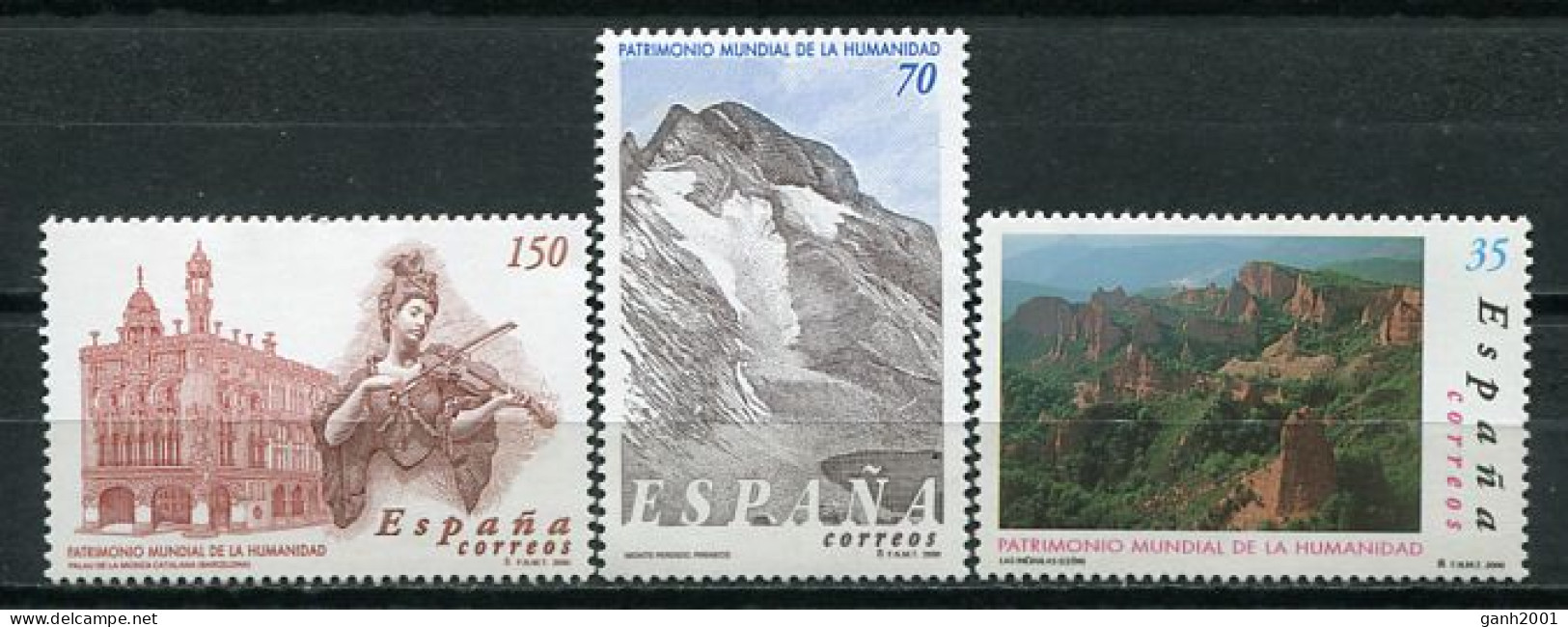 Spain 2000 España / UNESCO World Heritage MNH Patrimonio De La Humanidad / Jv38  40-18 - UNESCO