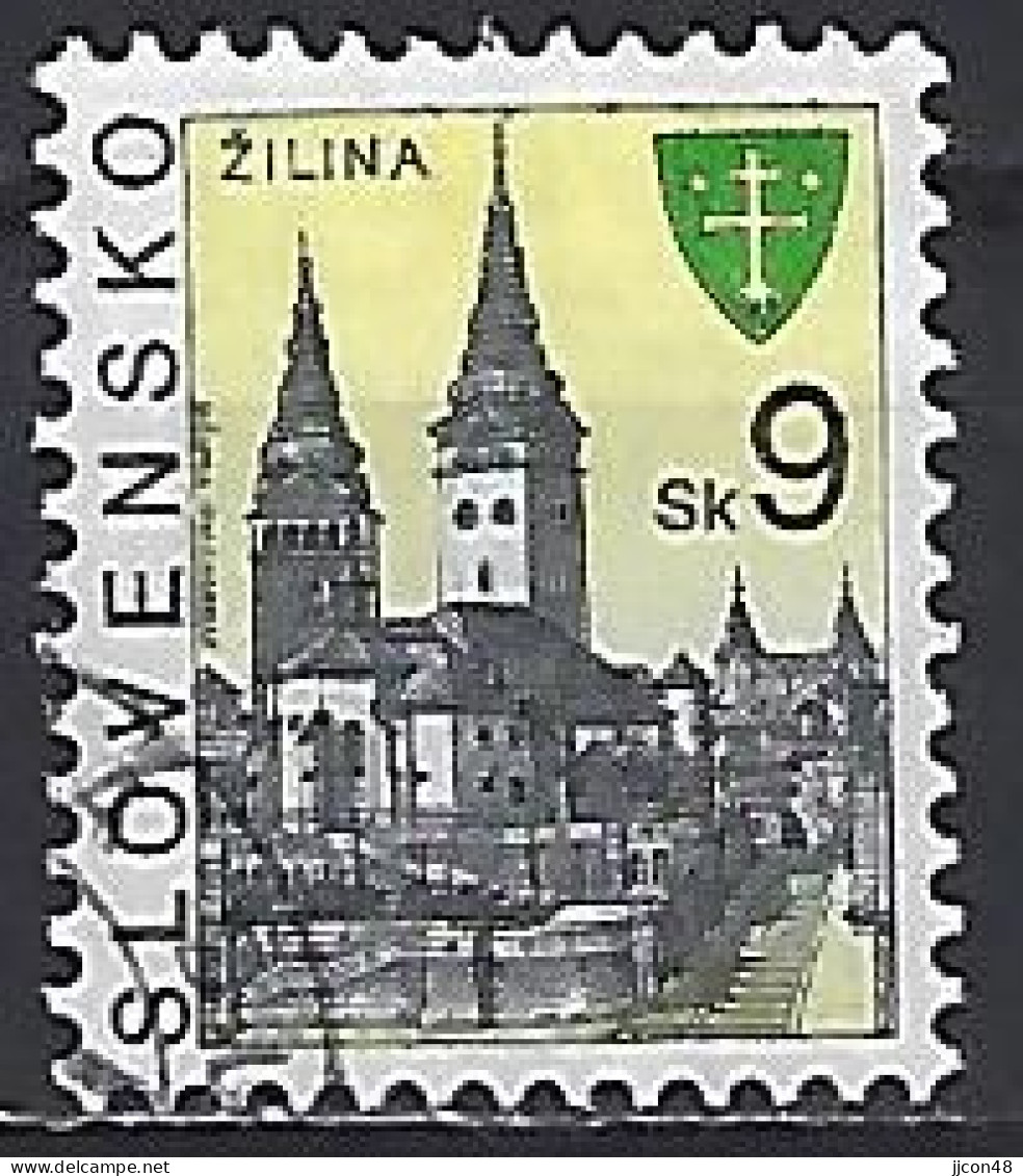 Slovakia 1997  Cities; Zilina (o) Mi.276 - Oblitérés