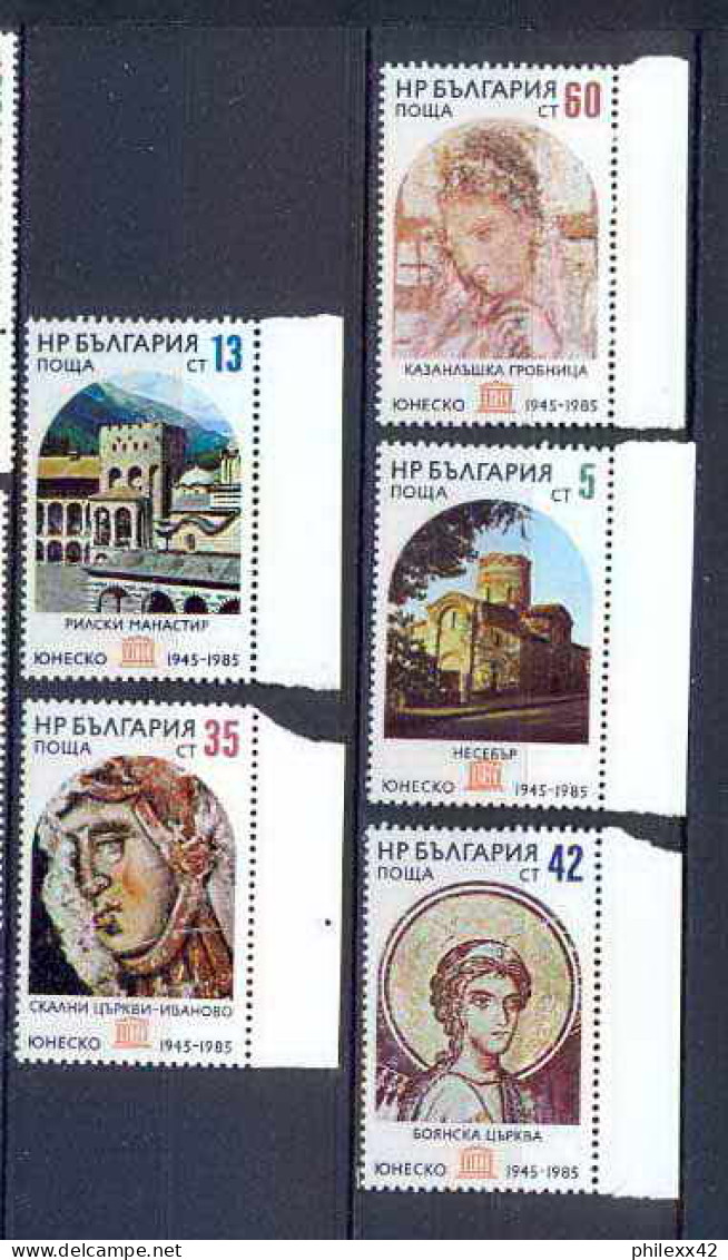 Bulgarie (Bulgaria) MNH ** 181 N° 2949 / 2953 UNESCO  - UNESCO