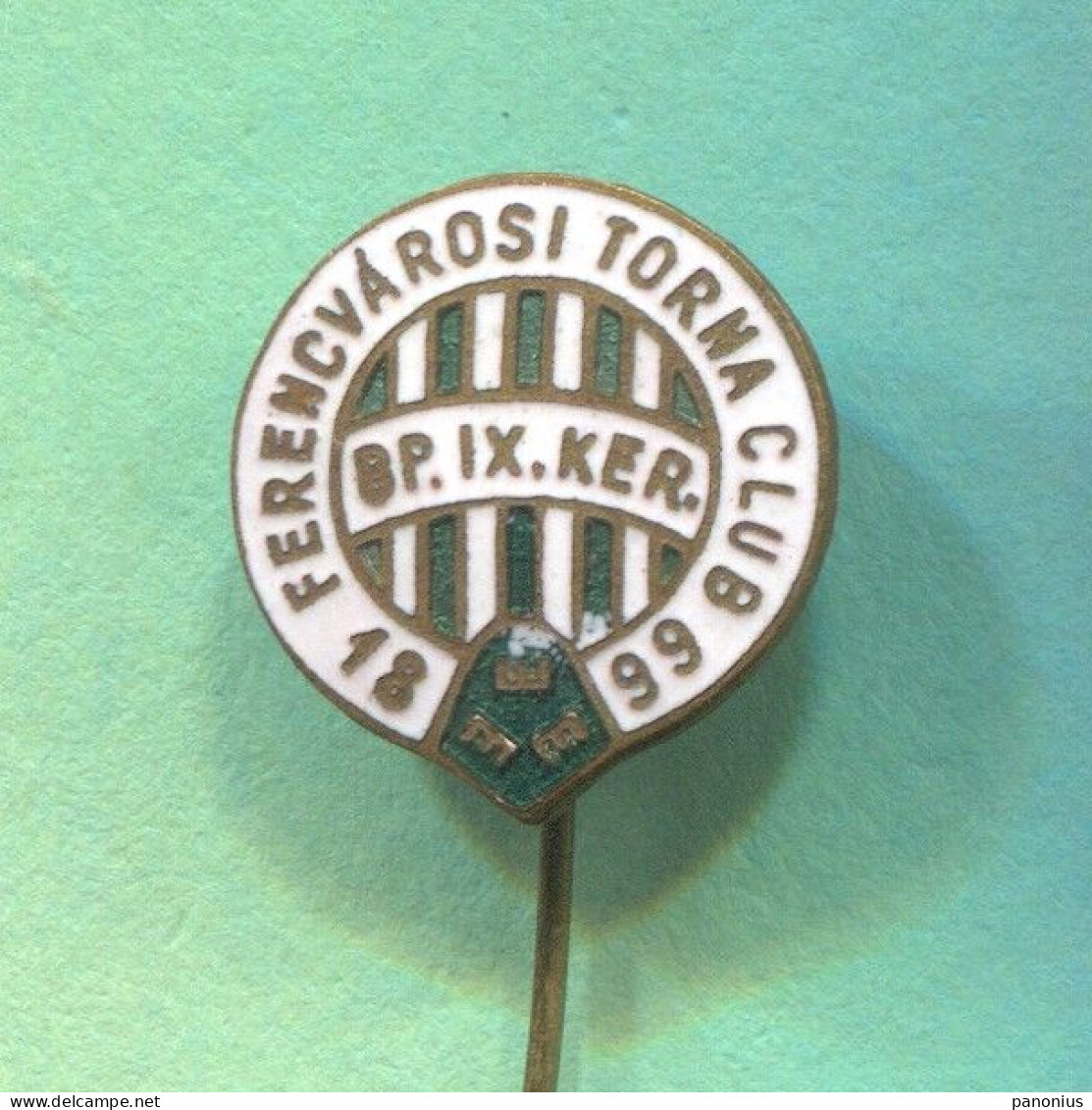 FOOTBALL / SOCCER / FUTBOL / CALCIO - Ferencvarosi Torna C. Budapest Hungary, Enamel  Vintage Pin  Badge Abzeichen - Football