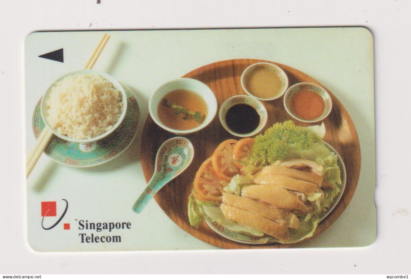 SINGAPORE - Food GPT Magnetic Phonecard - Singapour