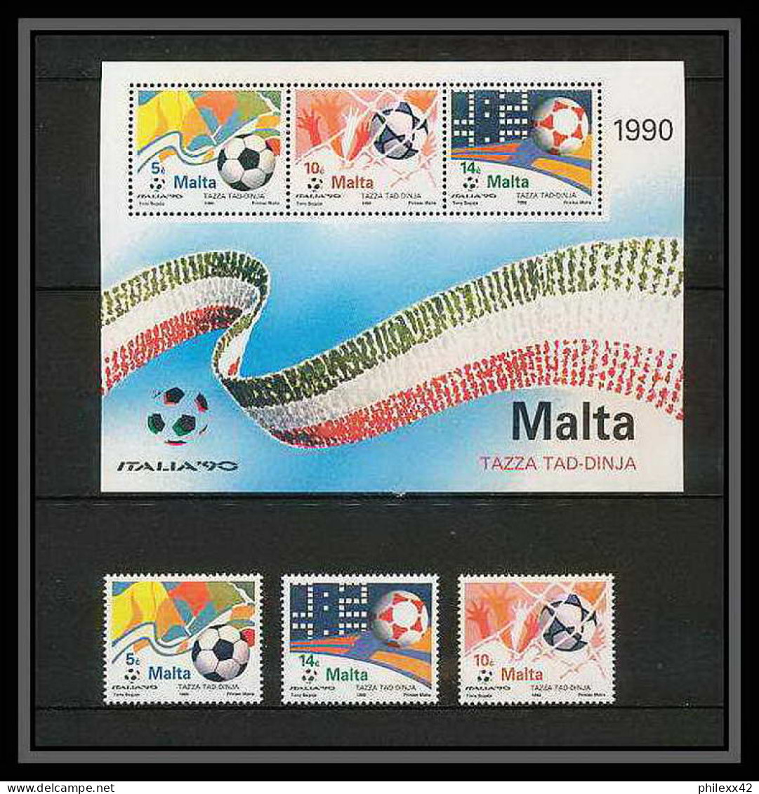 178 Football (Soccer) Italia 90 Neuf ** MNH - Malte (Malta) - 1990 – Italien