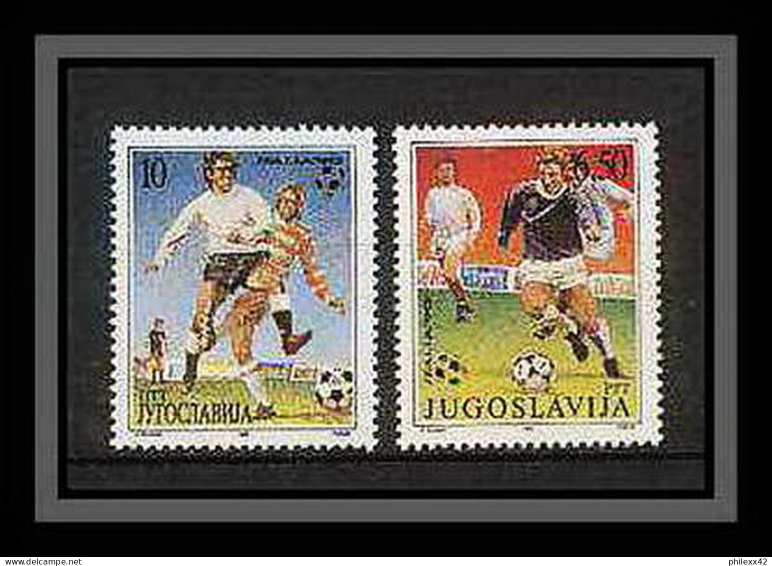 176 Football (Soccer) Italia 90 Neuf ** MNH - Yougoslavie (Yugoslavia) Blocs + Timbres - 1990 – Italien