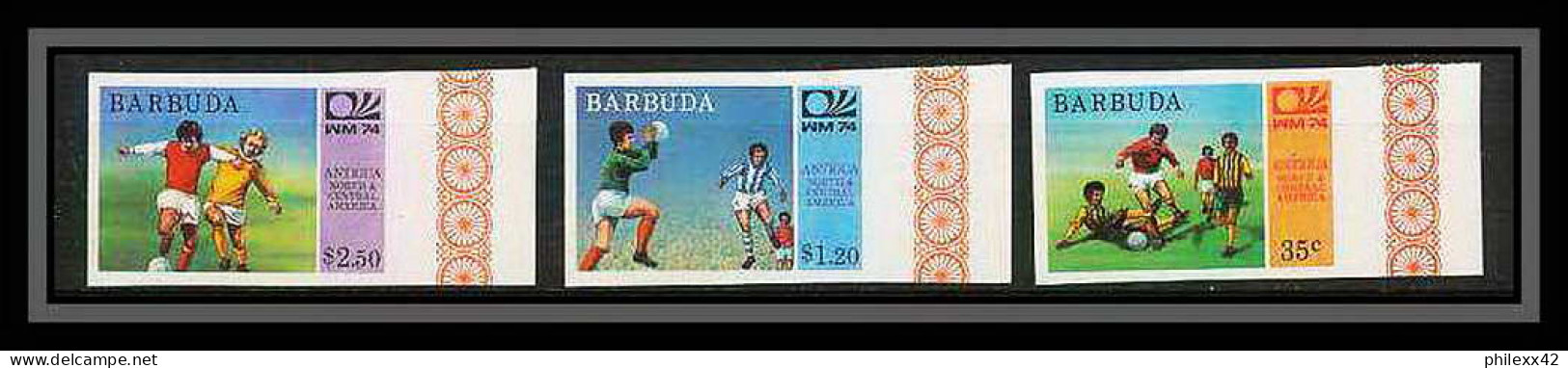 217 Football (Soccer) Allemagne 1974 Munich - Neuf ** MNH - Barbuda Non Dentelé Imperf - 1974 – Alemania Occidental